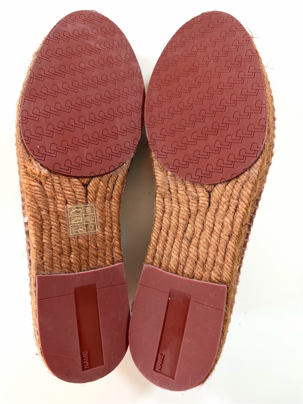 Loro Piana Seaside Walk Canvas Espadrilles Brown Cream Striped EU 37 - Picture 7 of 17